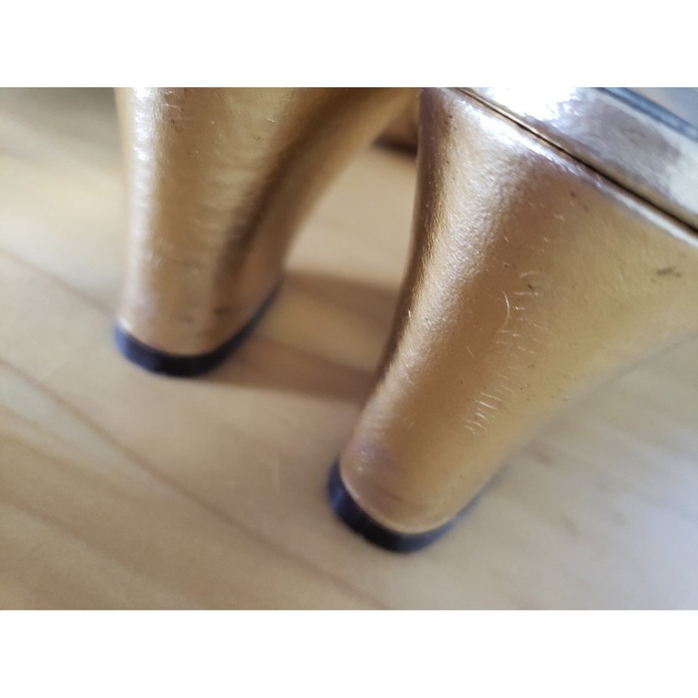 Vintage Jaques Levine Gold Slides - Picture 5 of 7